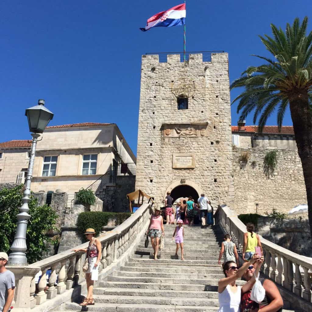 Korčula Old town gate
