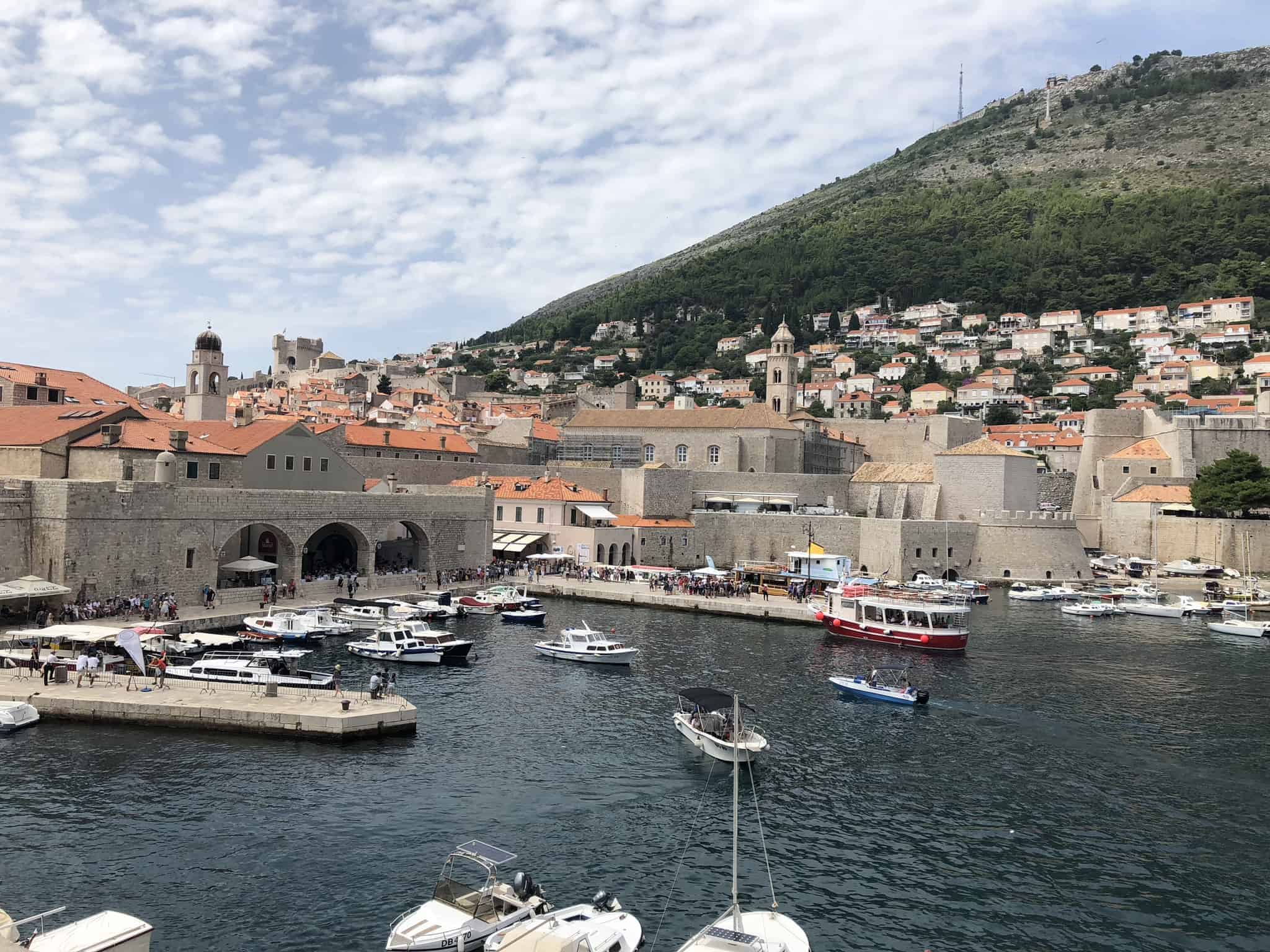 Dubrovnik - Old town harbor