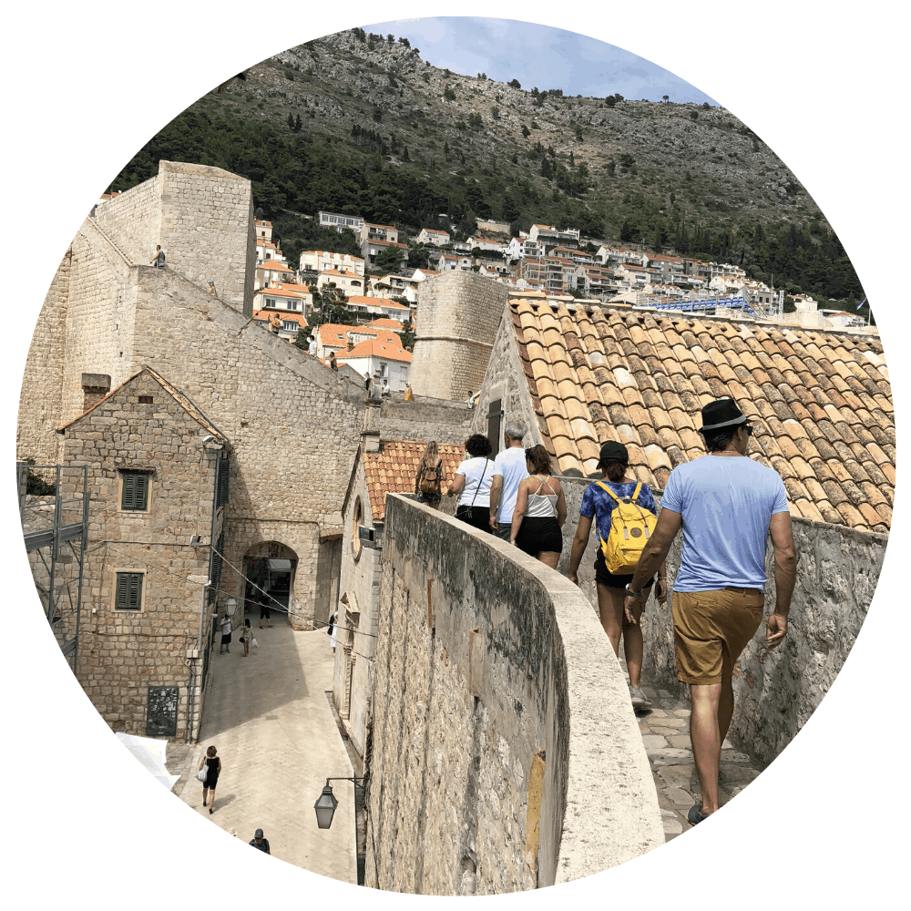 Walk Dubrovnik citywalls