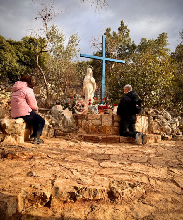The Blue Cross, Medjugorje.